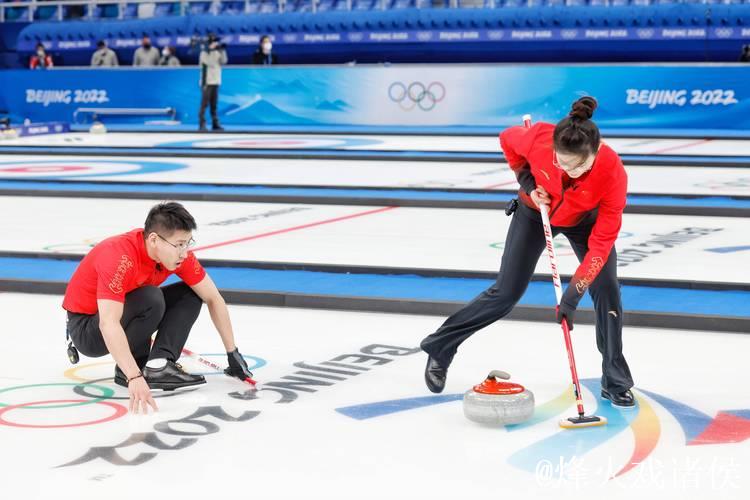 冬奥会冰壶资格赛：中国混双组合豪取六连胜